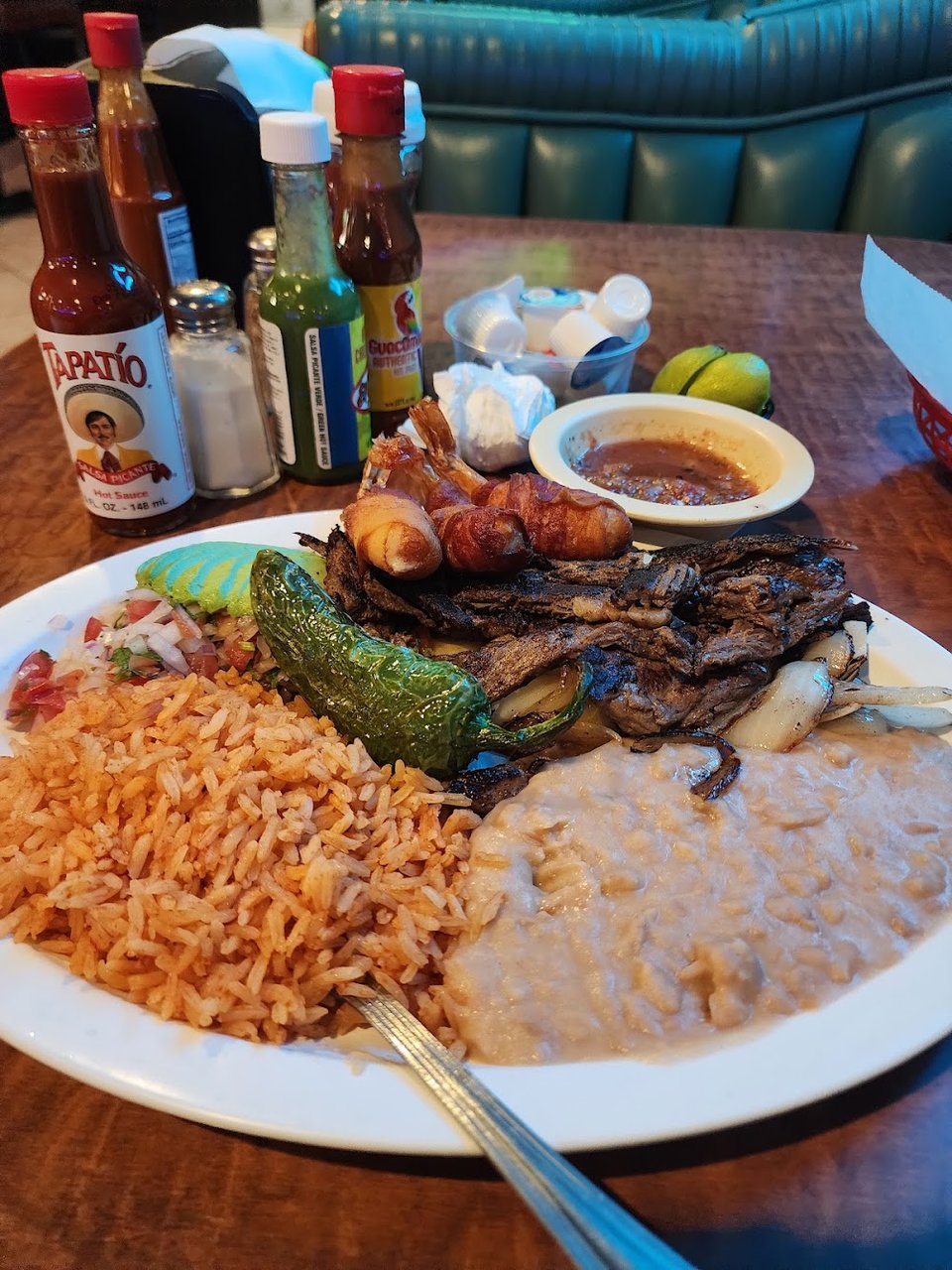 Fajitas Cielo Mar Y Tierra